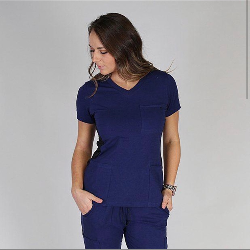 BeneFIT Medical Helix Scrub Top